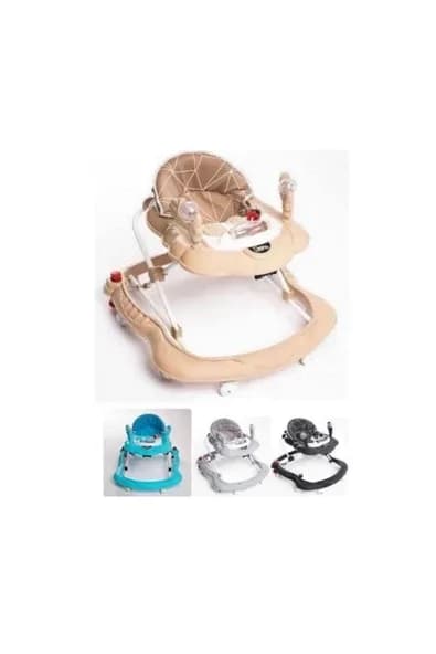 ÖYKÜ BEBEK DUNYASI Yeni Doğan Bebek Çeyiz Seti Full Set ( Park beşik+Bebek Arabası+Puset+Mama sandalyesi+Yürüteç)