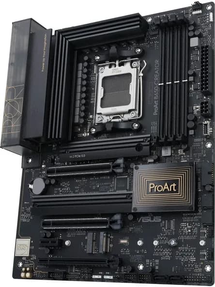Asus Proart B650-Creator Amd B650 Am5 Ddr5 6400 Dp Hdmı 4X M2 Usb3.2 Wifi 6E + Bt Aura Rgb 2.5Gbit Lan Atx (Proart B650-