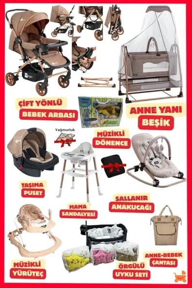 ÖYKÜ BEBEK DUNYASI 20 Parça Magich Her Bebeğin İlk Öyküsü Burda Başlar Sevgiyle Hazırlanmış Bebek Çeyiz Setleri