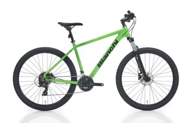 Bıanchı Magma 27.3 Dağ Bisikleti 430H Hd 27.5 Jant 21 Vites Tourney Green Black Gloss