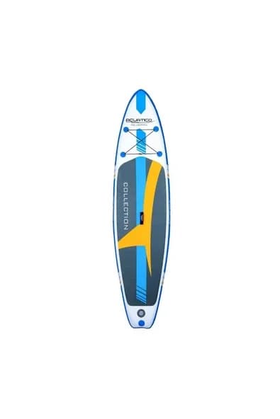 acuatico collection Şişme Sup Board/Isup Stand Up Paddle Board 305x76x15 Cm Turuncu&Beyaz&Mavi&G