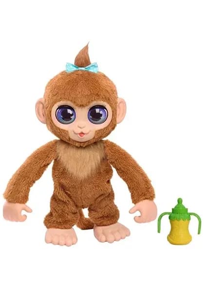 Furreal Sesli ve İnteraktif Yavru Maymun Fıstık Peluş Oyuncak