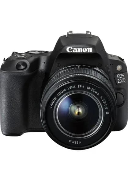 Canon EOS 200D + 18-135mm STM Dijital SLR Fotoğraf Makinası