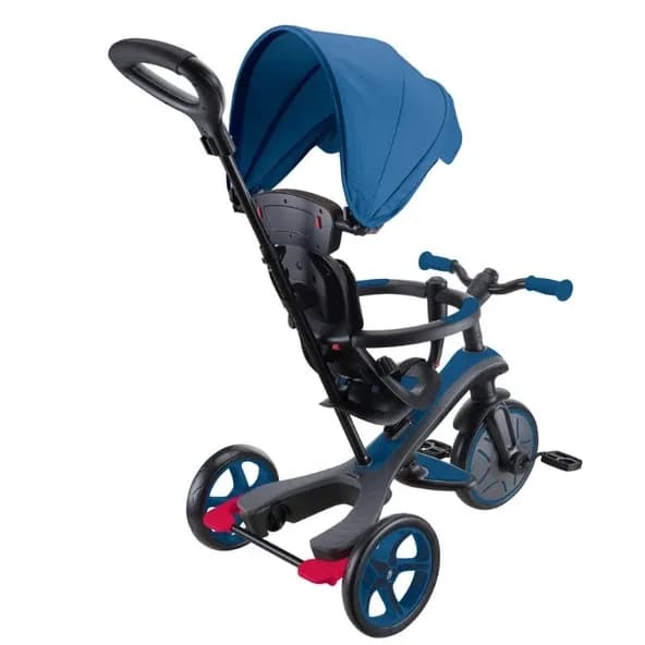 Globber Explorer 4in1 Trike Bisiklet Kraliyet Mavisi