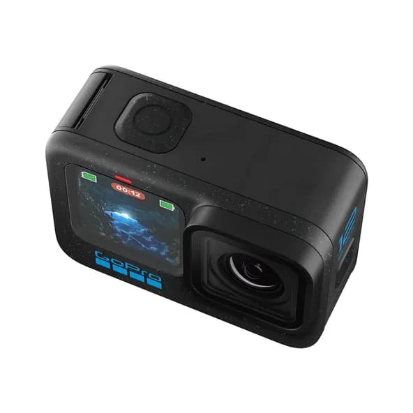 GoPro HERO12 Black - 5.3K60 Ultra HD video, 27MP fotoğraf, HDR, 1/1,9" görüntü sensörü, canlı yayın, web kamerası, stabi