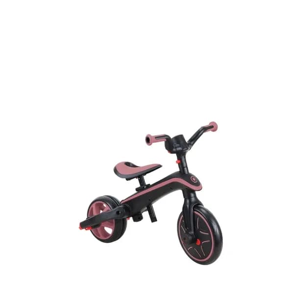 4in1 Katlanabilir Bisiklet Koyu Pastel Pembe
