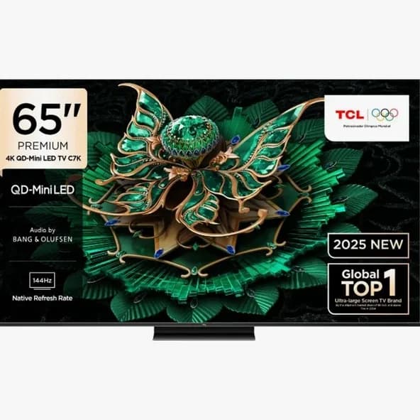 TCL 65C7K Premium 4K Ultra HD 65" 165 Ekran Uydu Alıcılı Google Smart Mini LED TV