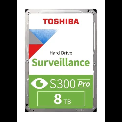 Toshiba Toshıba S300 Pro, MD10ADA800V, 3.5", 8tb, 512MB 7200 Rpm, 7/24 Güvenlik HDD (Türkiye Distribütörü Garantili)