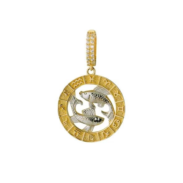 Balık Burç Altın Charm 2,93 gr