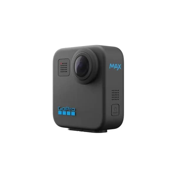 GoPro MAX – 5,6K30 HD küresel video, 16,6 MP, 360 fotoğraf, 1080p canlı akış sabitleme özelliğine sahip, su geçirmez 360