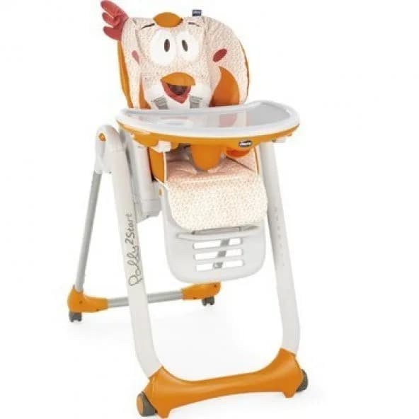 Chicco Chicco Polly 2 Start Mama Sandalyesi - Süslü Tavuk