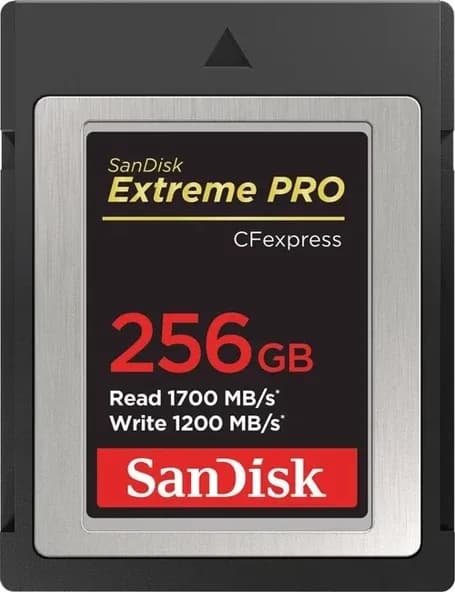Sandisk 256GB Extreme PRO CFexpress 1700MB/s Type-B Hafıza Kartı