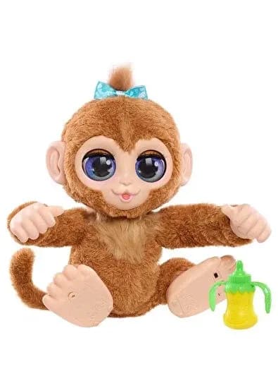 Furreal Sesli ve İnteraktif Yavru Maymun Fıstık Peluş Oyuncak