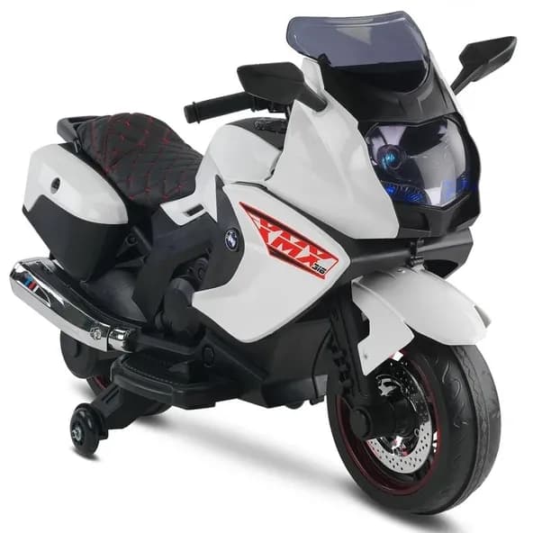 Mey İthalat® Babyhope 438A Akülü Motor 12V Beyaz XMX-316