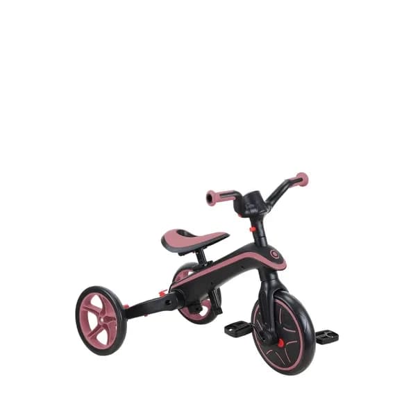 4in1 Katlanabilir Bisiklet Koyu Pastel Pembe