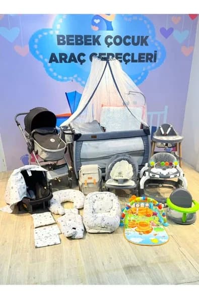 TURHANBEBE Bebek Çeyiz Seti BejE