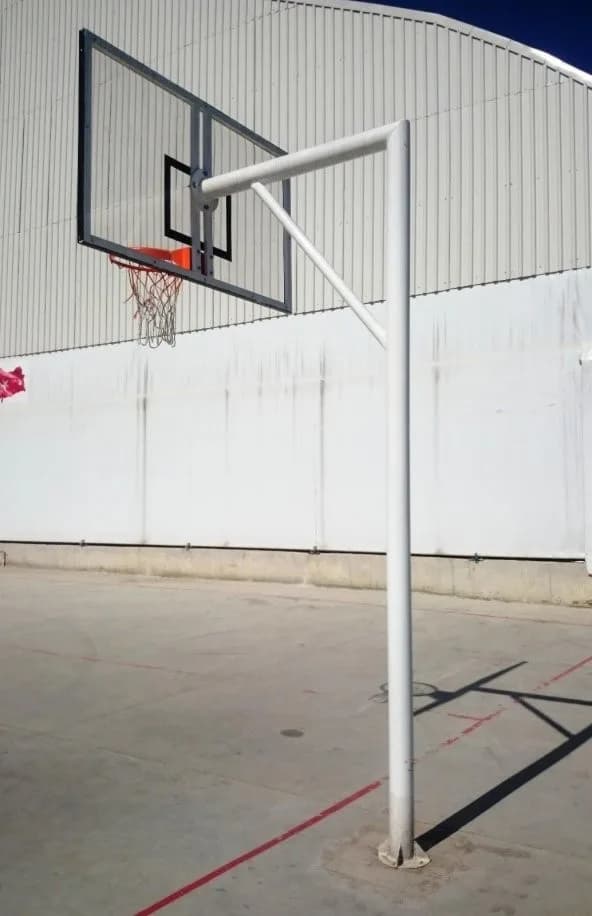 Basketbol Potası Sabit Çember, 105*180 15 mm Cam