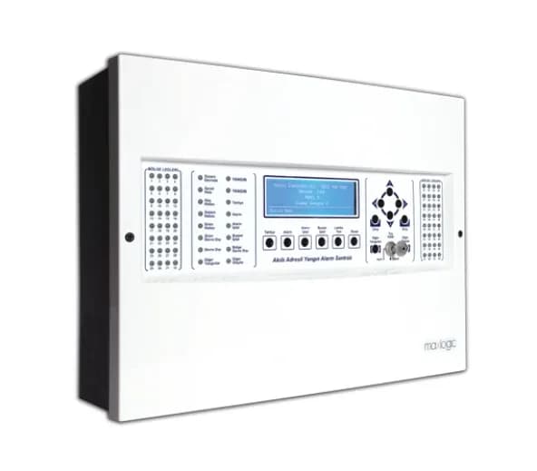 Maxlogic ML-1238 Akıllı Adresli Yangın Alarm Santrali, 8 Çevrim, 1016 Adres