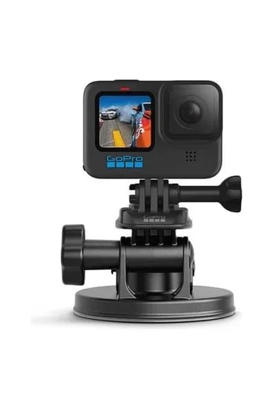 Gopro AUCM-302, Aksiyon Kamera Aksesuarı, Suction Cup Vakumlu Bağlantı Parçası, Siyah