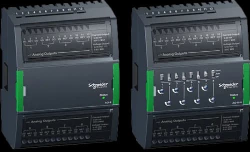 BMS - SmartStruxure, Struxureware - Kontrolör, Analog Çıkış, AO-8 8 Analog Çıkış V/mA