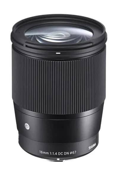 Sigma 16mm F1.4 Dc Dn Lens (sony E-bayonet) Uyumlu Siyah